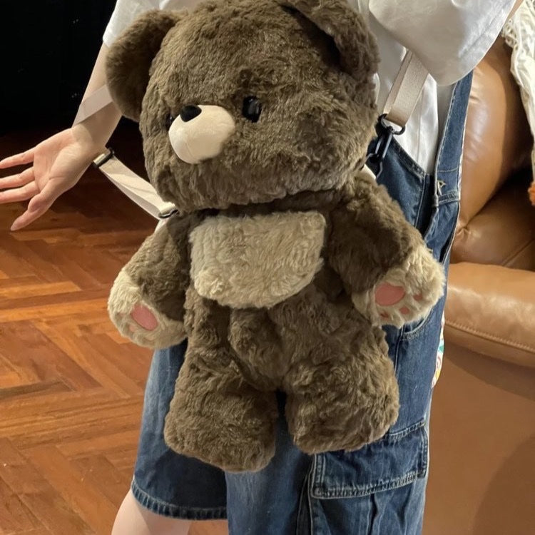 Plush Bear Backpack with Child-Friendly Design Bowlift