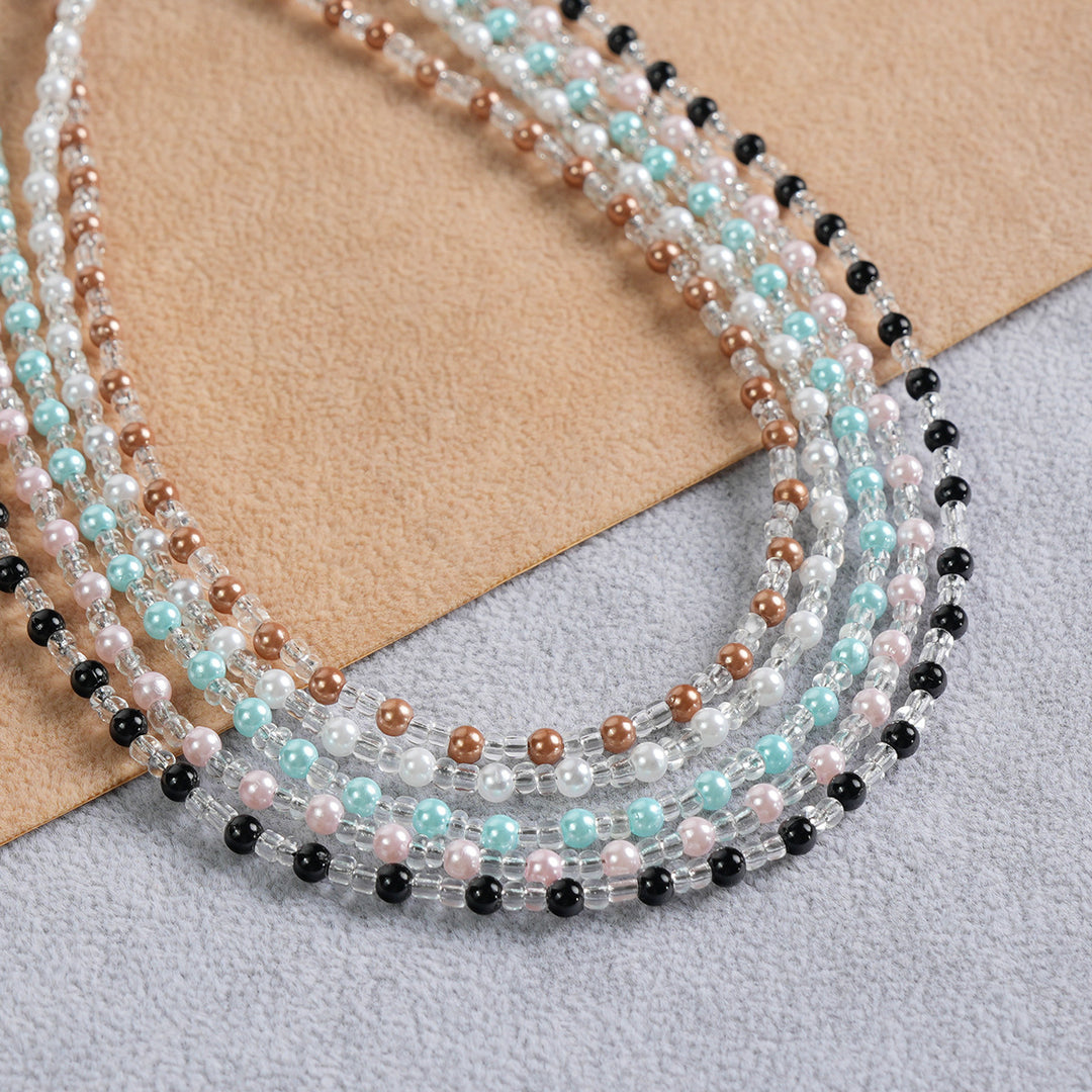 Vintage-Inspired Beaded Eyewear Chain Bowlift