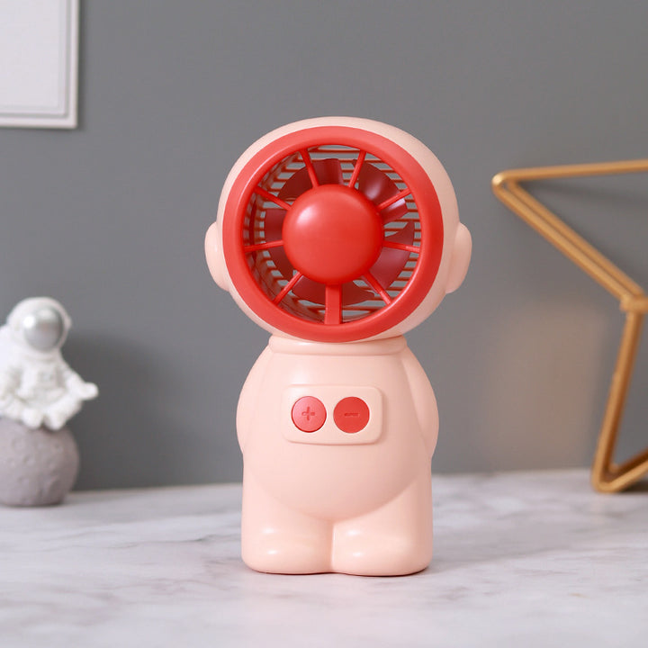 Women's Creative Astronaut Hand Fan Bowlift