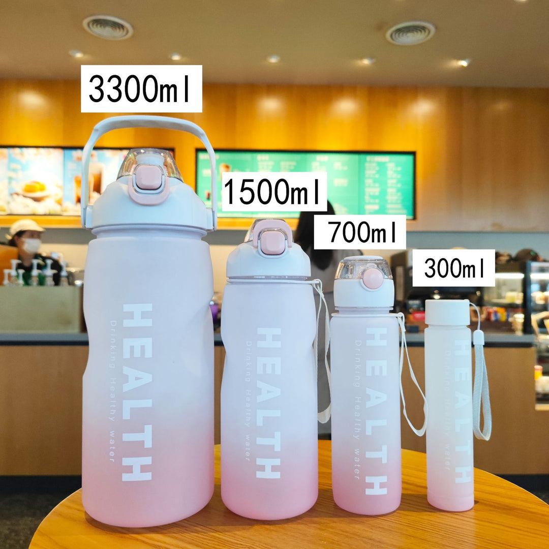 Women's versatile drinking bottle with practical flip lid Bowlift