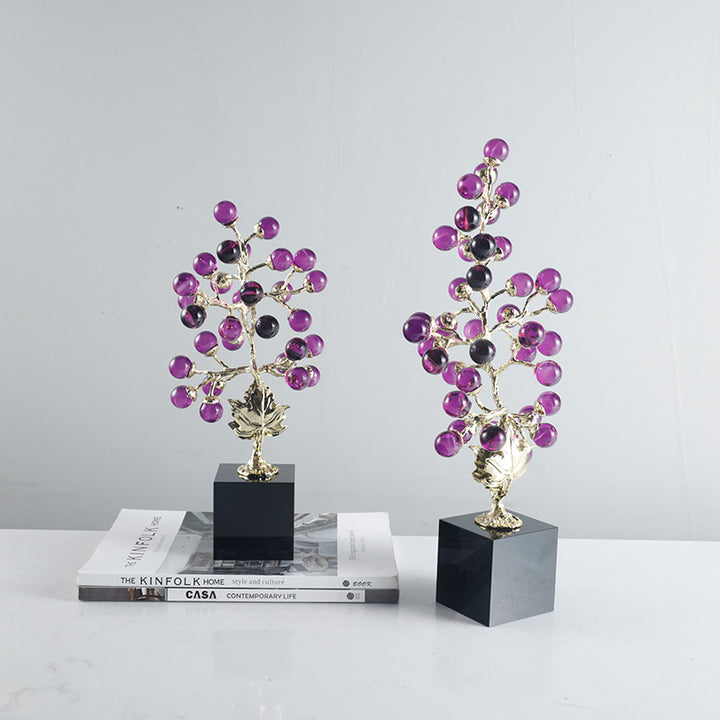 Artistic Decorative Grape Sculpture