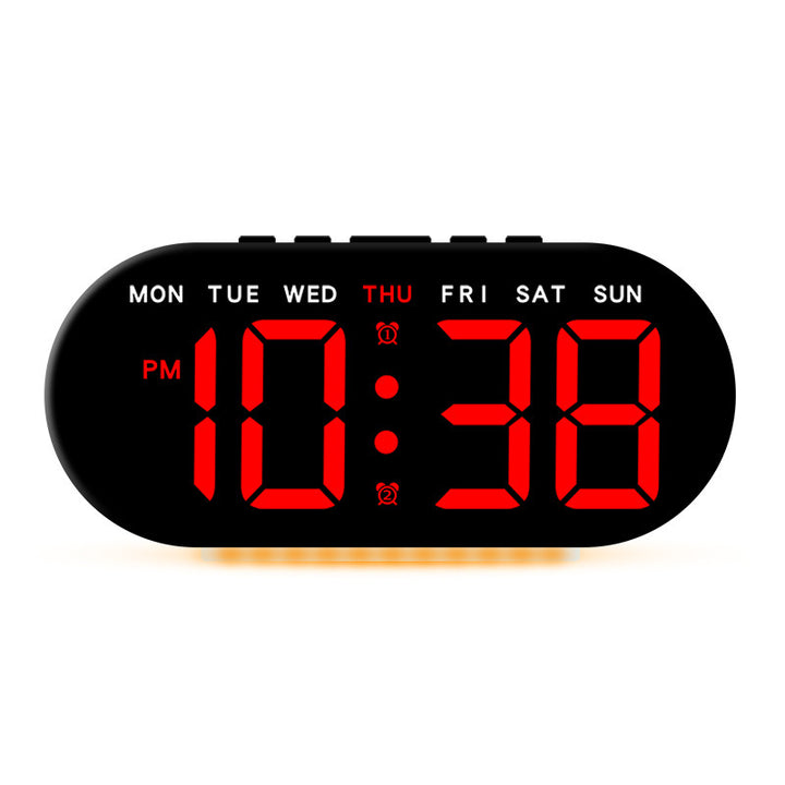 Digital alarm clock with adjustable LED display Bowlift