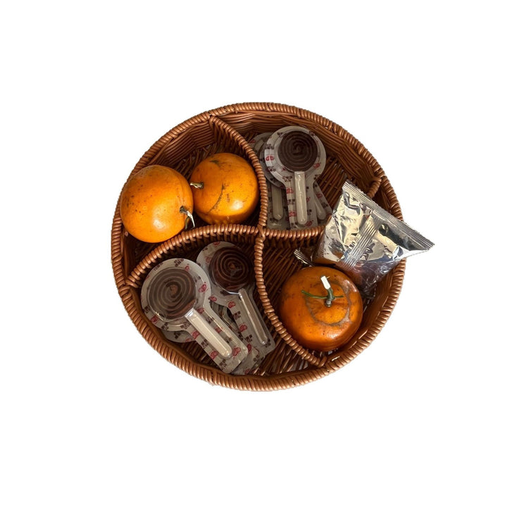 Round Woven Organizer Basket Bowlift