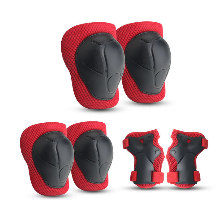 Children's Colorful Safety Helmet and Protective Gear Set Bowlift