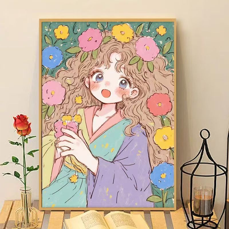 Whimsical Anime Art Print Bowlift
