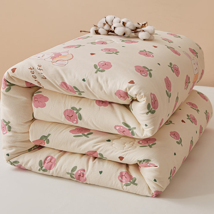 Women's cozy blanket with lovely bear pattern Bowlift