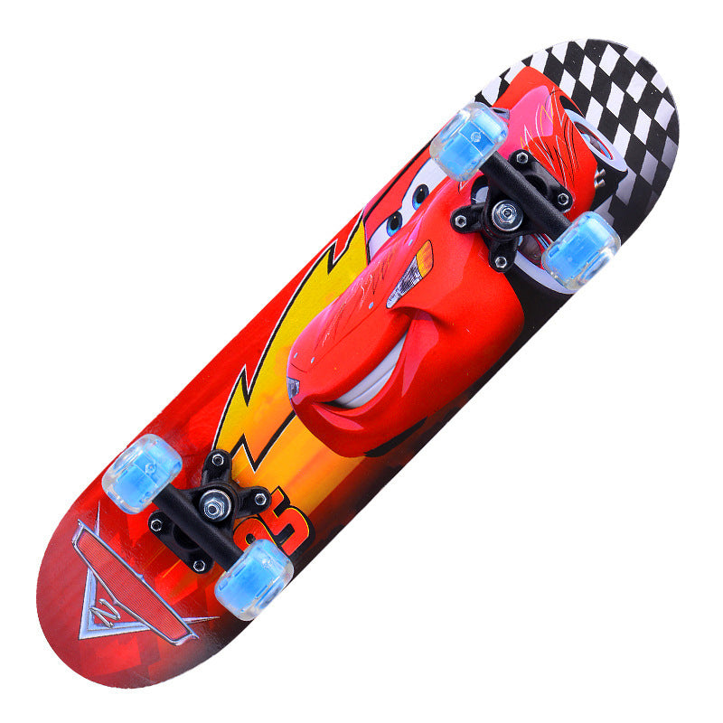 Girls' Cartoon Character Mini Skateboard Bowlift