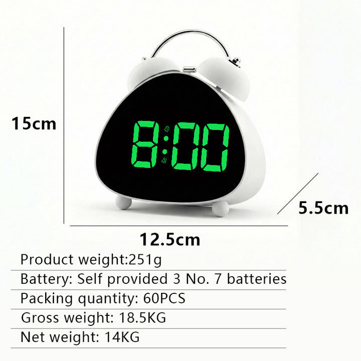 Digital Radio Alarm Clock Bowlift