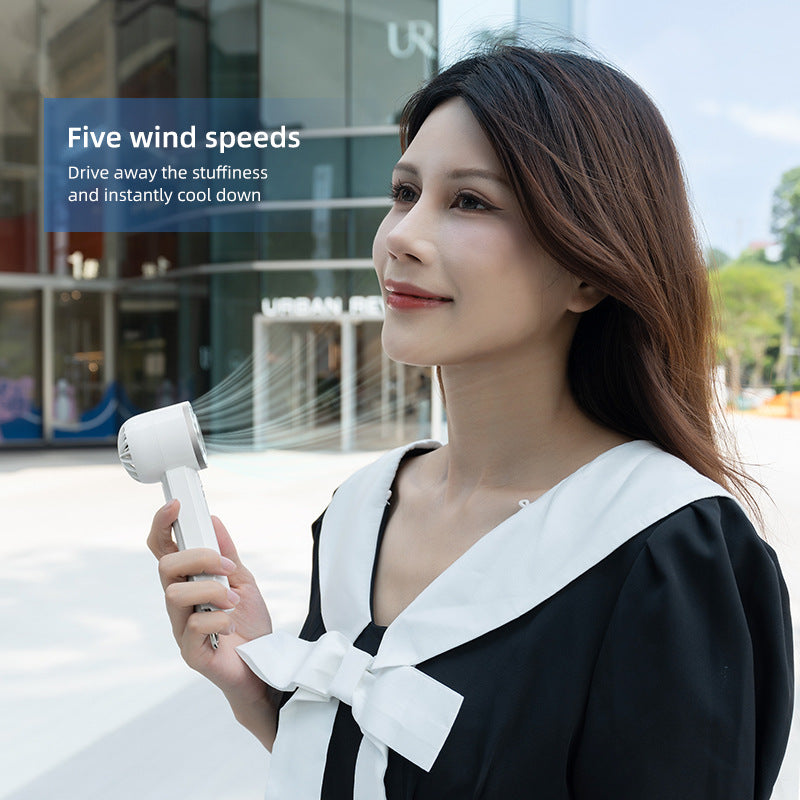 Unisex Portable High-Powered Handheld Fan Bowlift
