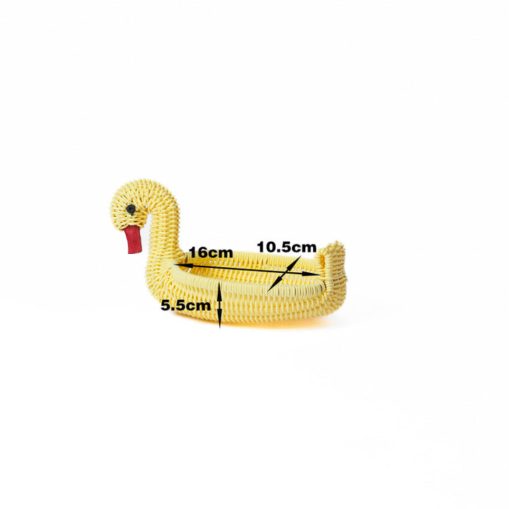 Decorative Wicker Duck Bowlift
