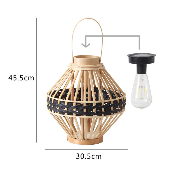 Decorative Rattan Lantern Bowlift