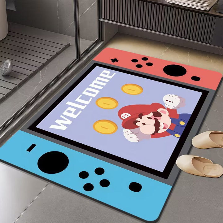 Gaming-Themed Bath Mat Bowlift