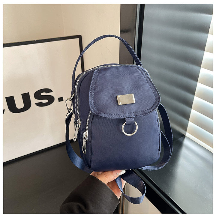Compact Multi-Pocket Mini Backpack