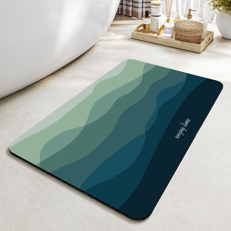 Motivational Phrase Bath Mat Bowlift