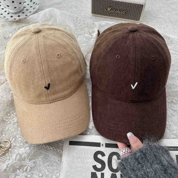 Women's Casual Denim Baseball Cap Bowlift