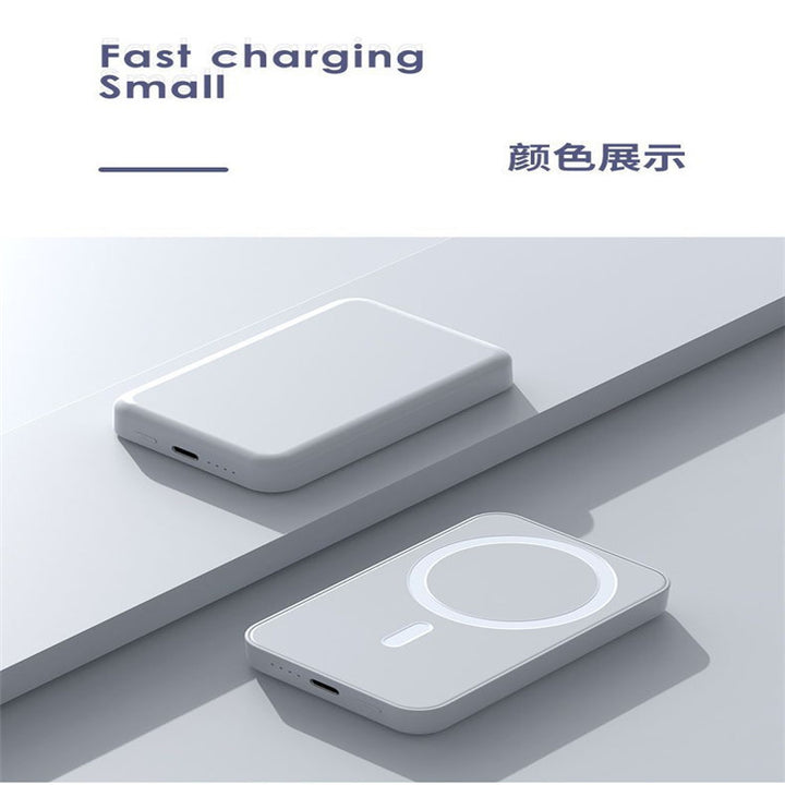Portable power bank with wireless fast charging function and innovative design Bowlift