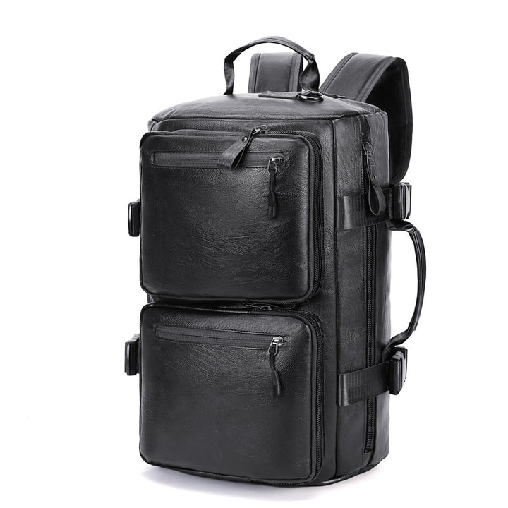 Men's stylish and functional leather backpack Bowlift