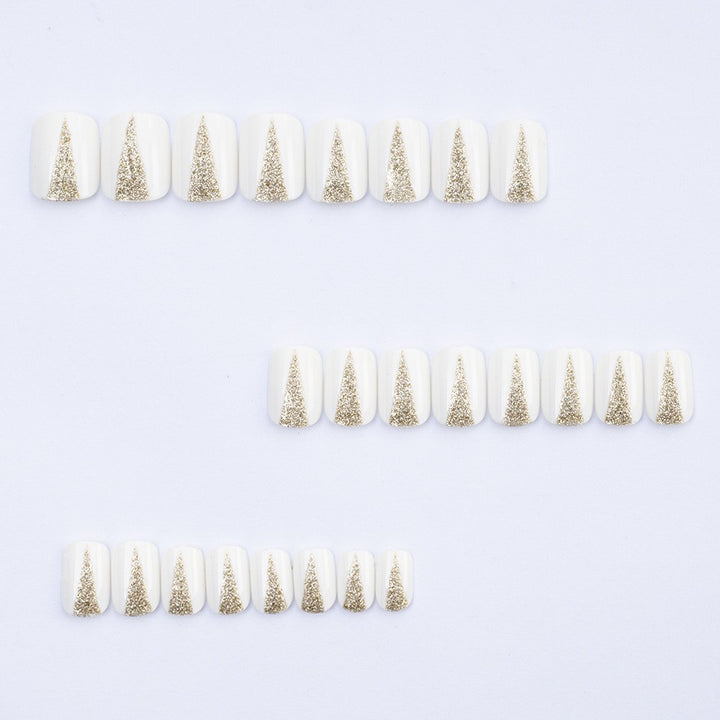 Glamorous artificial nails in elegant lace design Bowlift