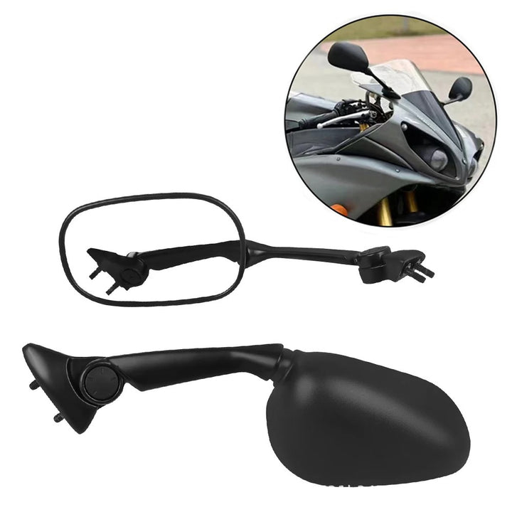 Motorcycle rearview mirror with adjustable arm and modern design Bowlift