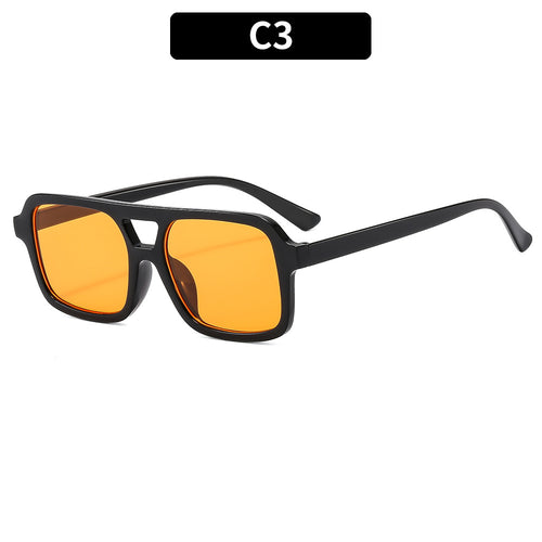 Modern Square Frame Sunglasses