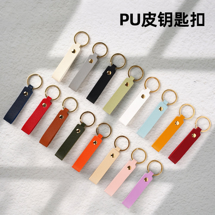 Unisex keychain made of high-quality synthetic leather with a sturdy loop Bowlift