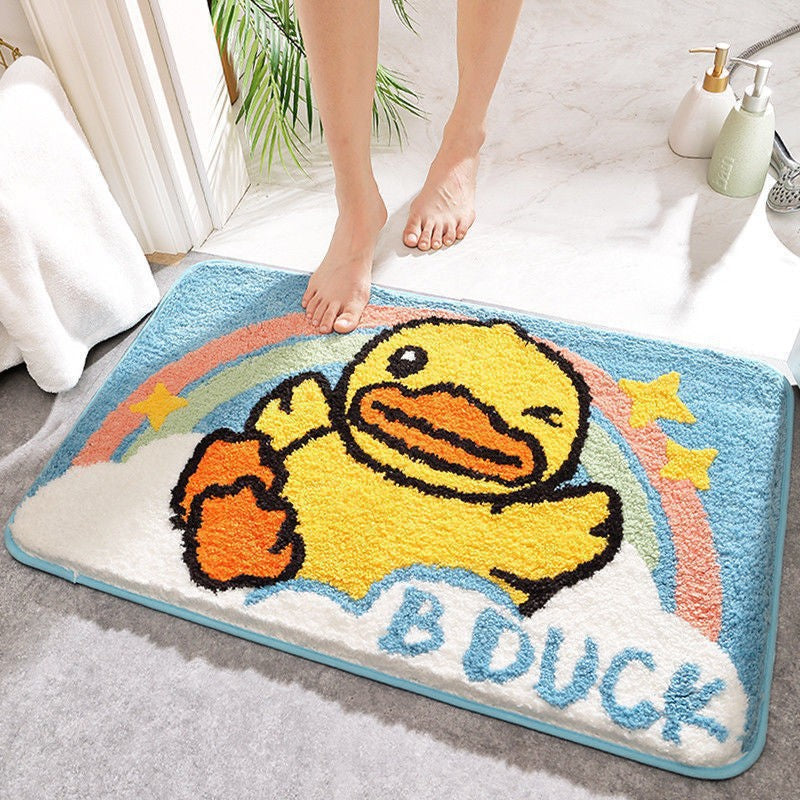 Fun Polar Bear Bath Mat Bowlift