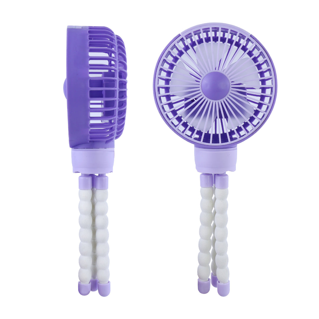 Ladies Portable Handheld Fan with Flexible Mounting Bowlift
