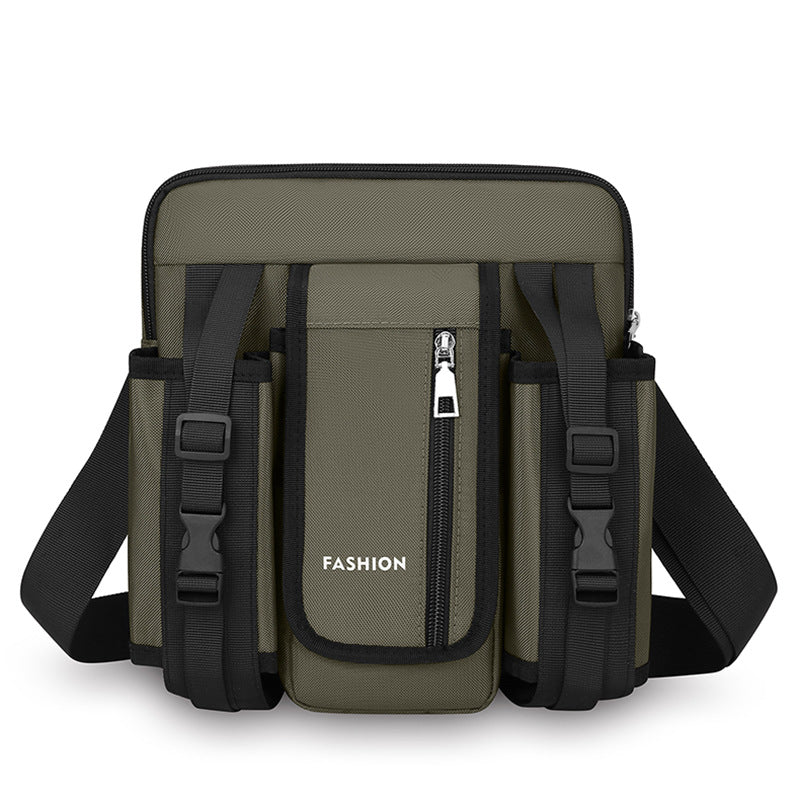 Multi-Pocket Durable Crossbody Bag Bowlift