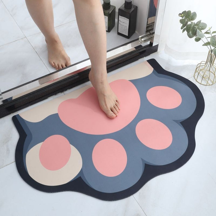 Decorative Bathroom Mat Bowlift