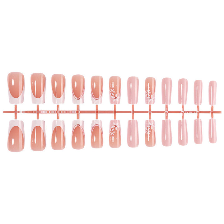 Nail art set with elegant floral designs Bowlift