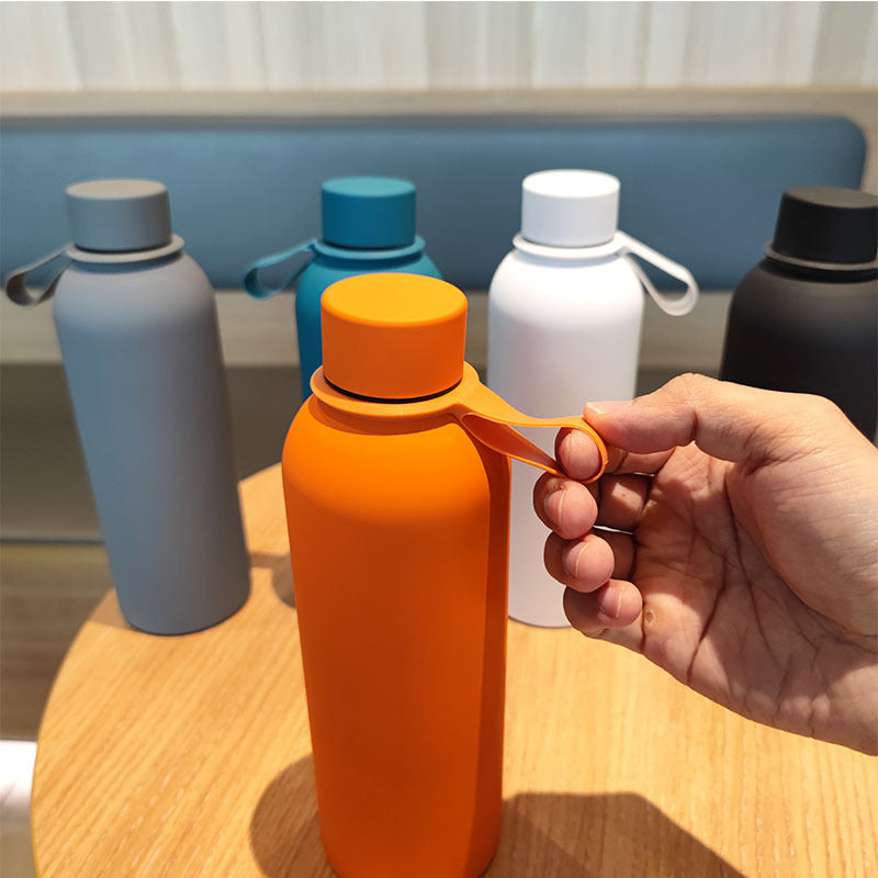 Ladies High Quality Stainless Steel Drinking Bottle with Non-Slip Grip Bowlift