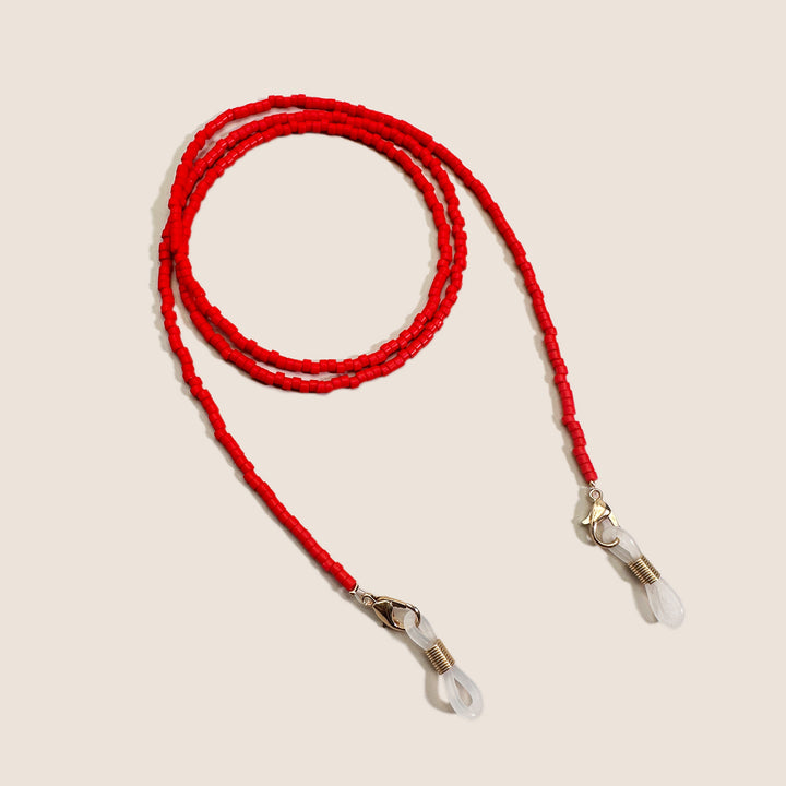 Beaded Eyewear Chain Bowlift