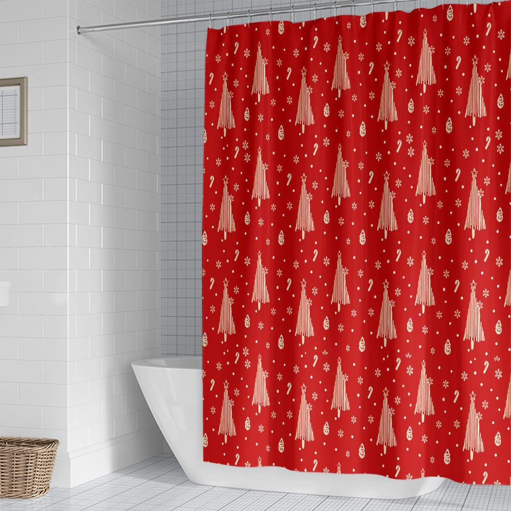 Floral Hydrangea Pattern Shower Curtain Bowlift