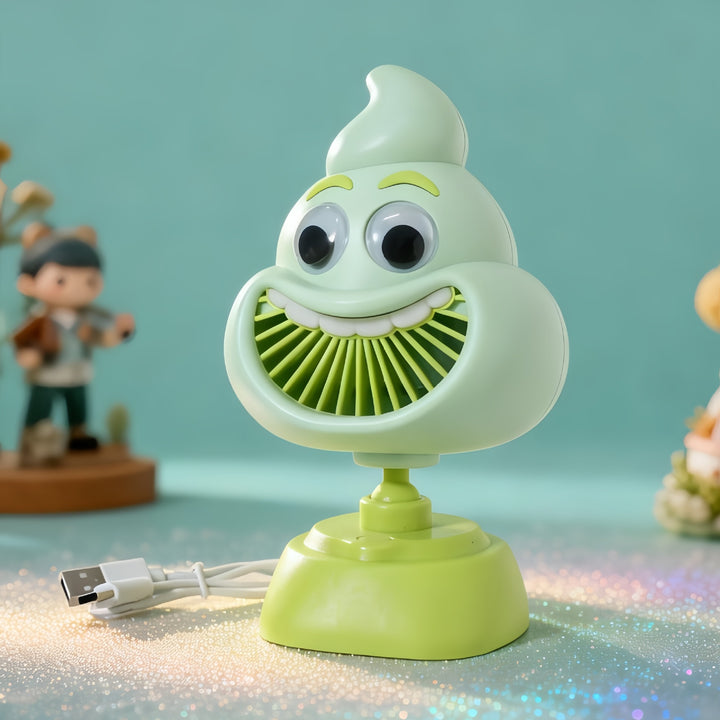 Women Portable Table Fan in Creative Design Bowlift