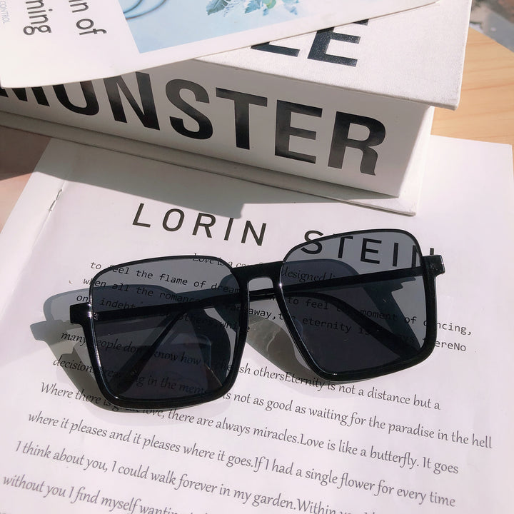 Oversized Geometric Frame Sunglasses Bowlift