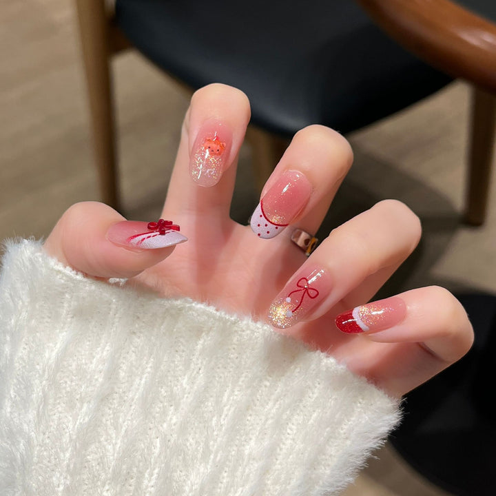 Decorative Press-On Nails Bowlift