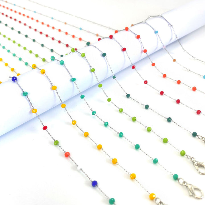 Decorative Beaded Eyewear Chain Bowlift