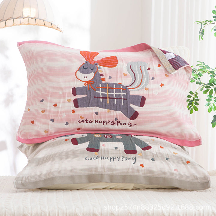 Women's pillowcase with cute horse motif Bowlift