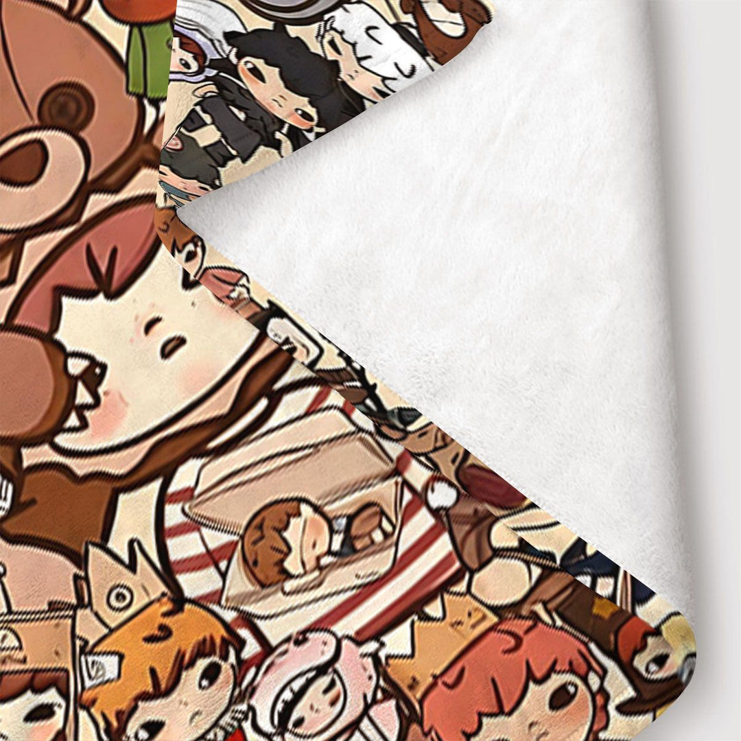 Character Design Throw Blanket