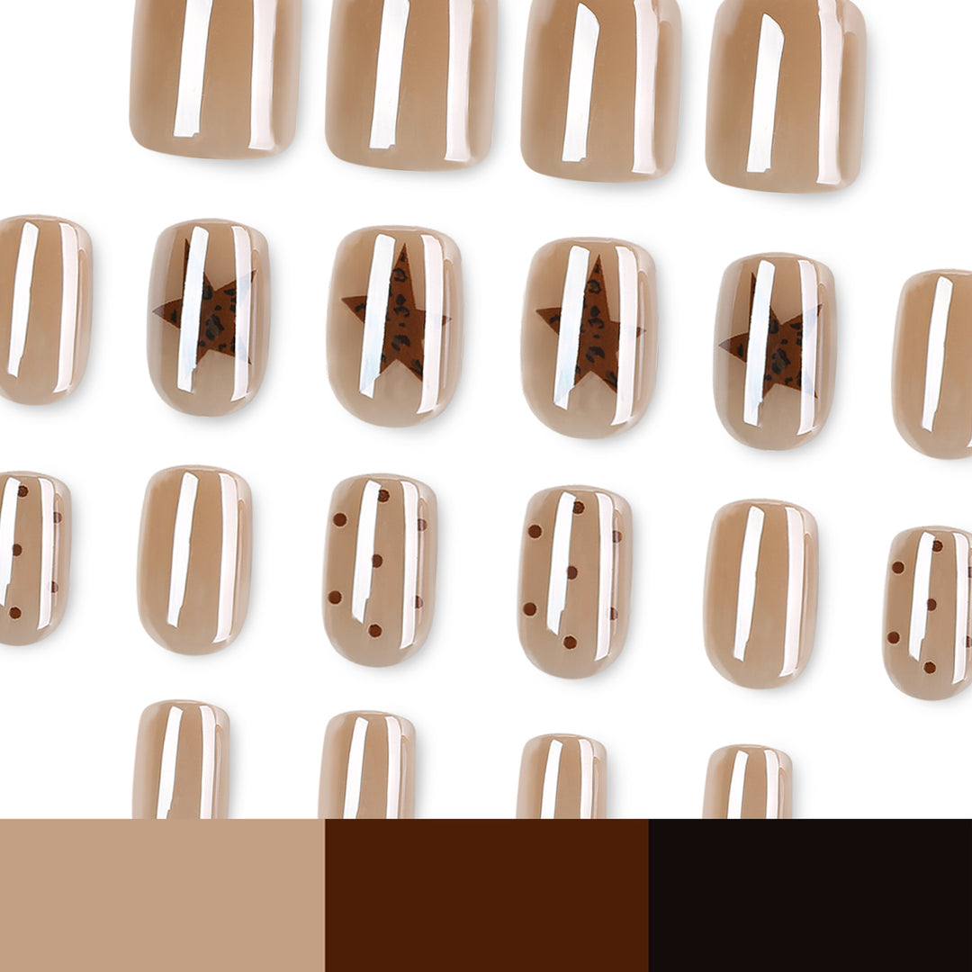 Artistic Nail Art with Modern Pattern Bowlift