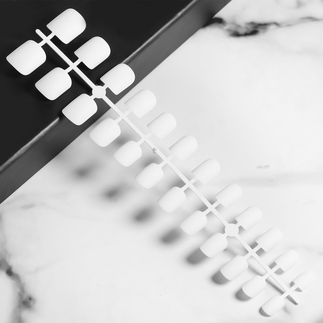 Matte Finish Press-On Nail Tips Bowlift