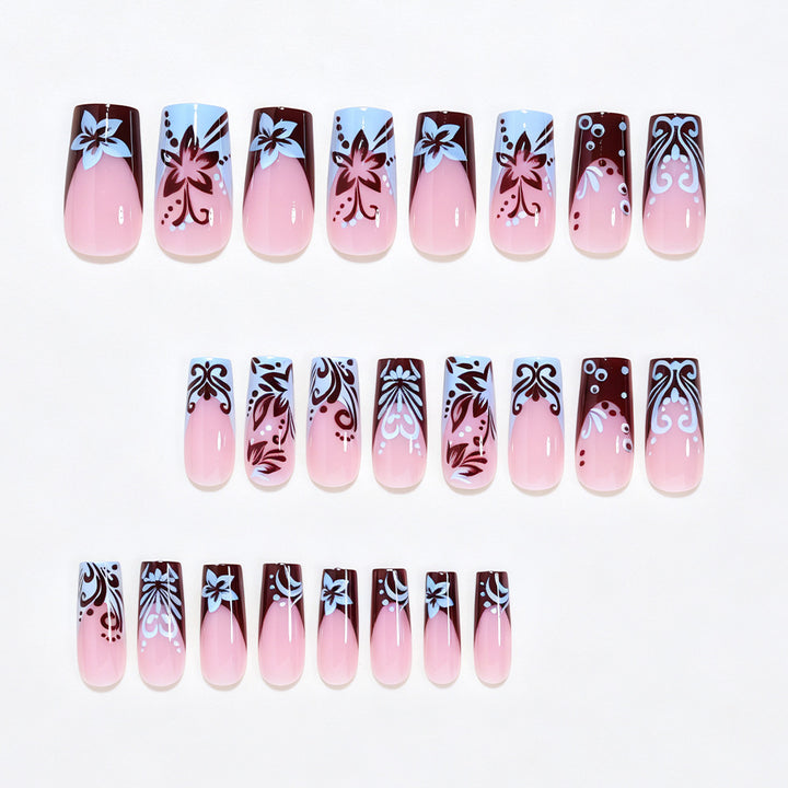 Artistic Long Nail Wraps Bowlift
