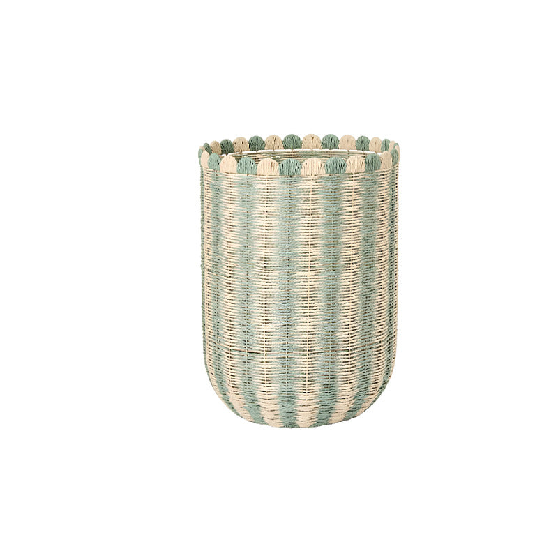 Decorative Woven Floor Basket Bowlift