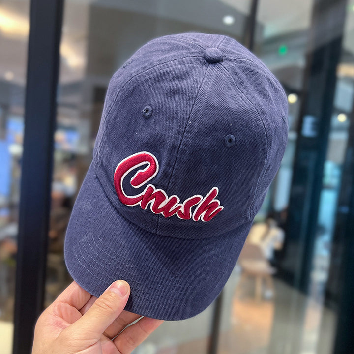 Women's Embroidered Casual Baseball Cap Bowlift