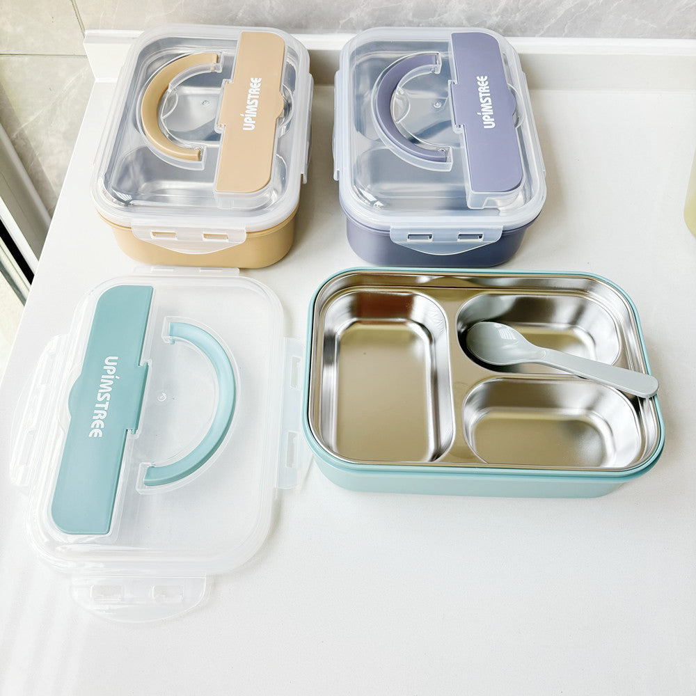 Multi-Section Stainless Steel Lunch Container