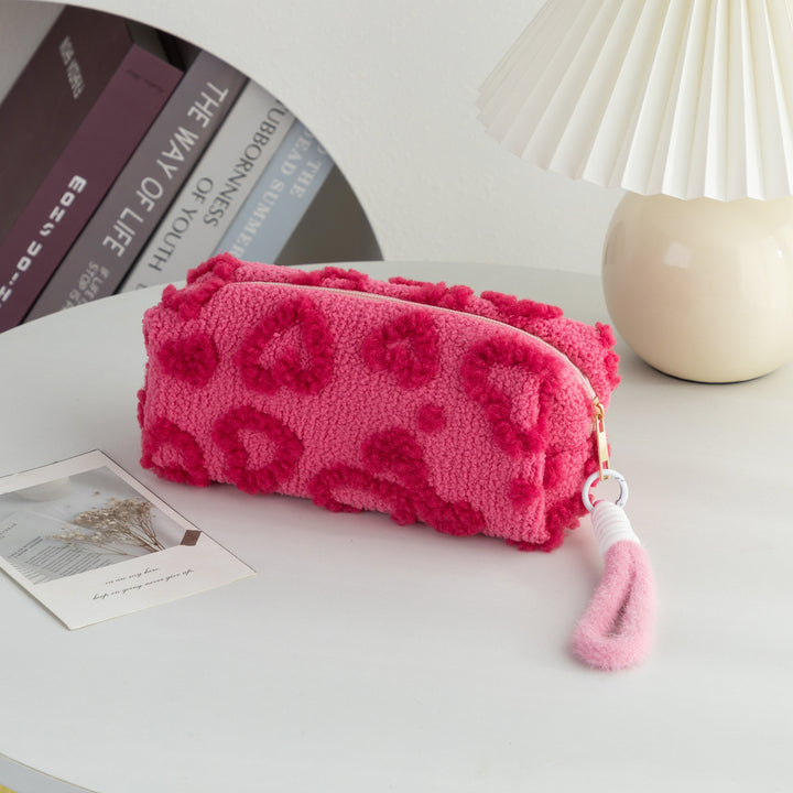 Plush Textured Pencil Case Bowlift