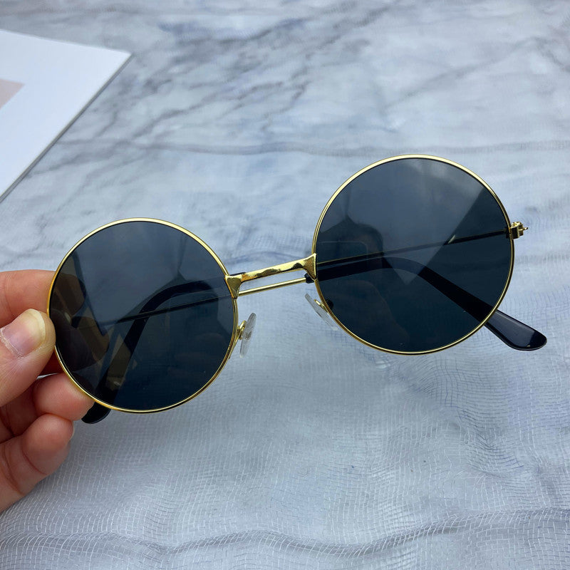 Vintage Inspired Round Frame Sunglasses Bowlift