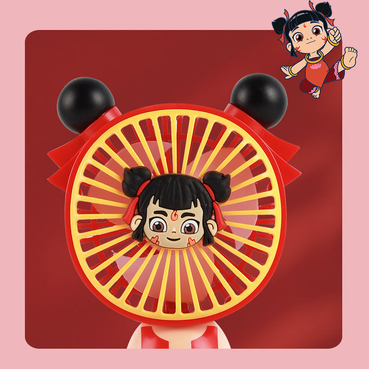 Unisex Portable Hand Fan in Comic Design Bowlift