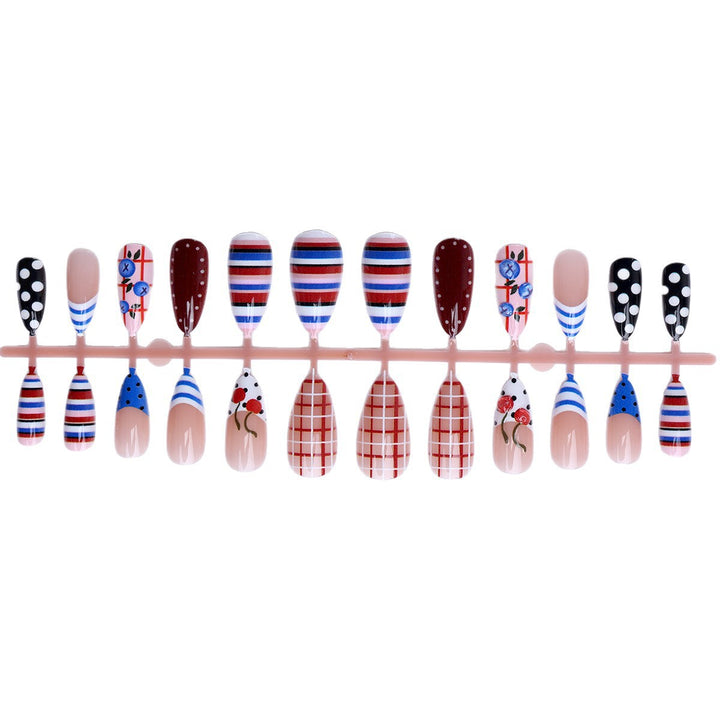 Artistic Themed Press-On Nail Collection Bowlift