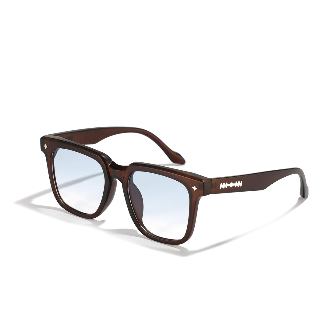 Women's Fashion Square Sunglasses with Stylish Tortoise Shell Design Bowlift